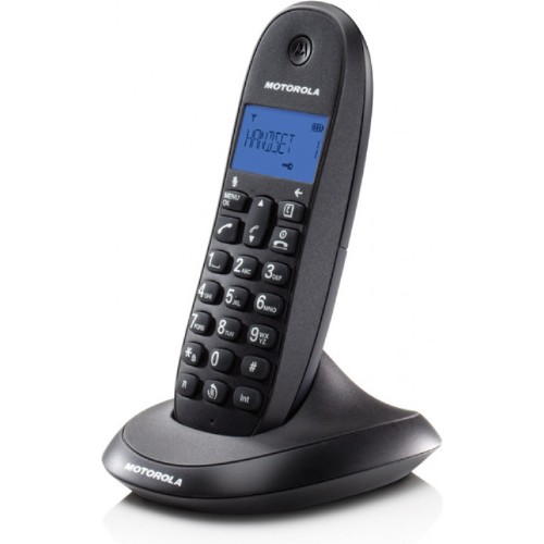 CORDLESS PHONES MOTOROLA C1001LB BLACK ΧΩΡΙΣ ΑΝΟΙΧΤΗ ΑΚΡΟΑΣΗ